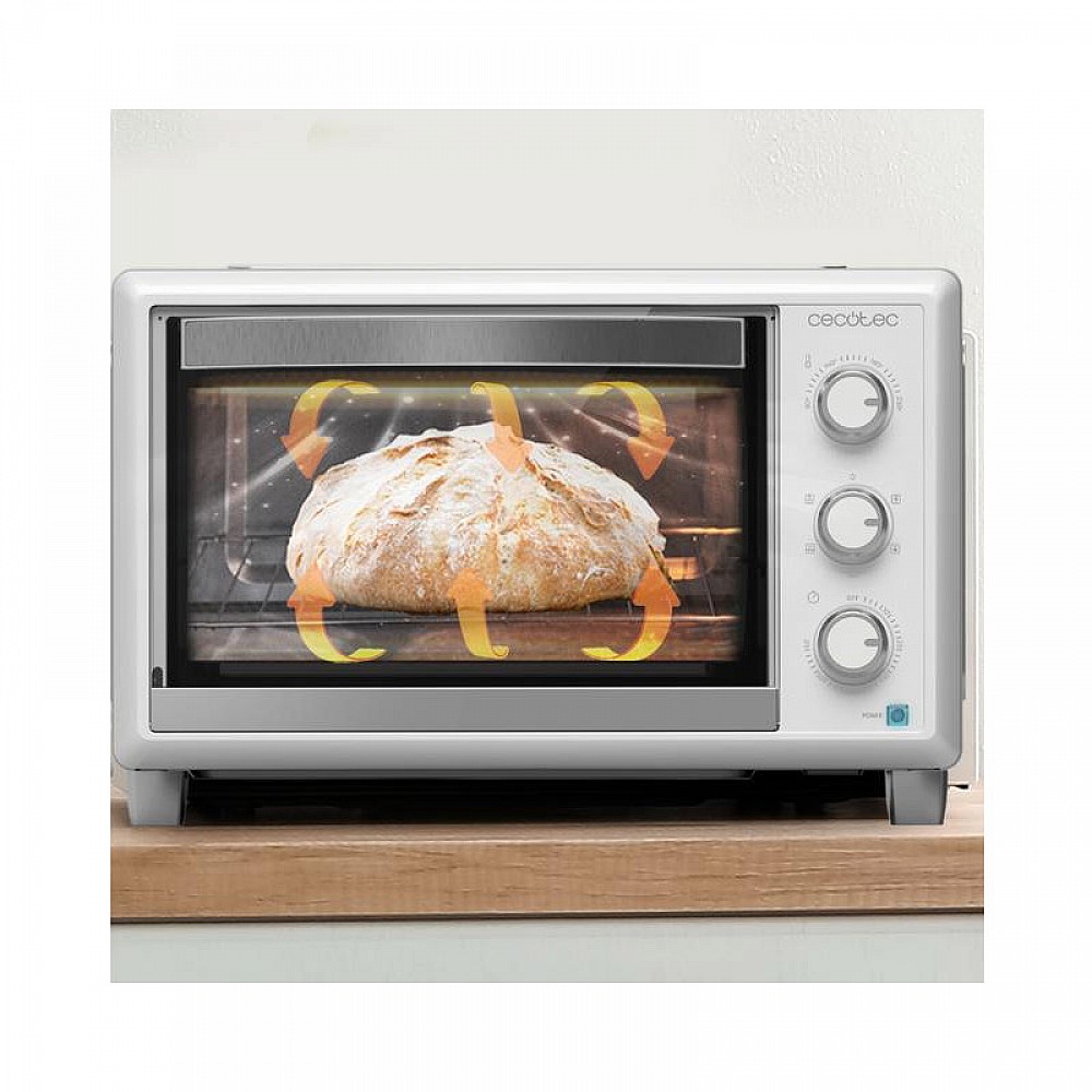 Ηλεκτρικό Φουρνάκι Cecotec Bake & Toast 3090 Gyro White CEC-03814 Ηλεκτρικό Φουρνάκι Cecotec Bake & Toast 3090 Gyro White CEC-03814
