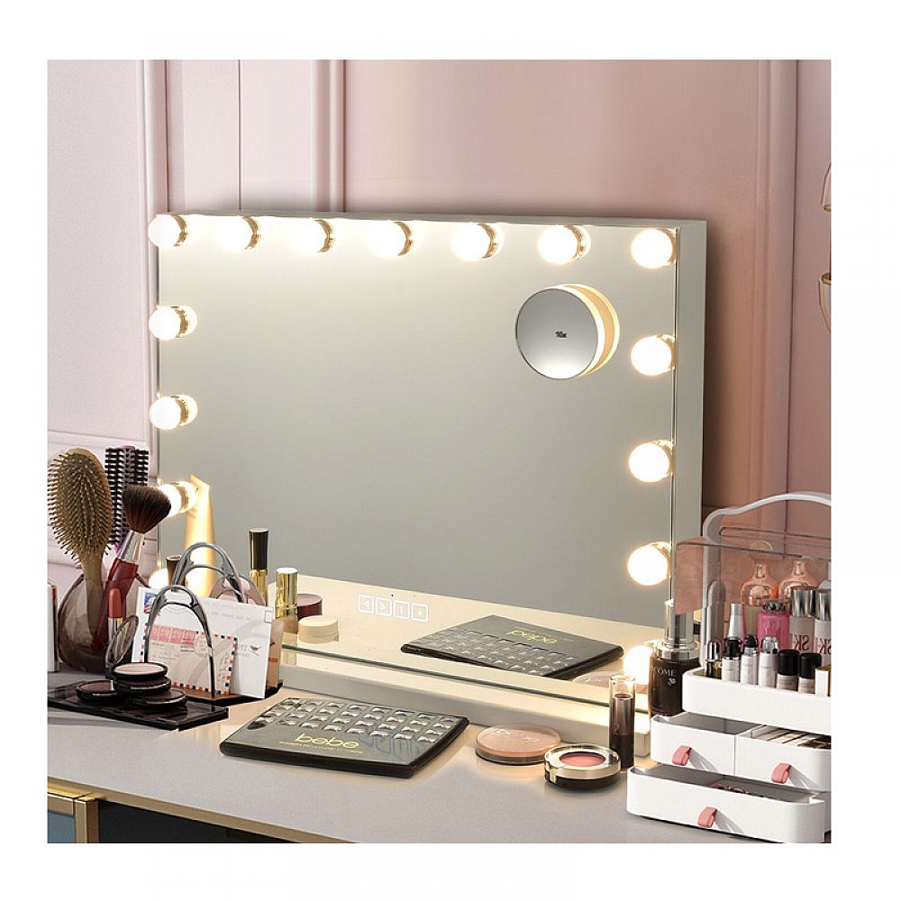 Καθρέπτης Μακιγιάζ με LED Φωτισμό 58 x 15 x 48 cm Costway HB86948DE