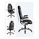 Διευθυντική Καρέκλα Γραφείου 70 x 75 x 119-137 cm Songmics OBG65BK Διευθυντική Καρέκλα Γραφείου 70 x 75 x 119-137 cm Songmics OBG65BK