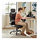 Διευθυντική Καρέκλα Γραφείου 70 x 75 x 119-137 cm Songmics OBG65BK Διευθυντική Καρέκλα Γραφείου 70 x 75 x 119-137 cm Songmics OBG65BK