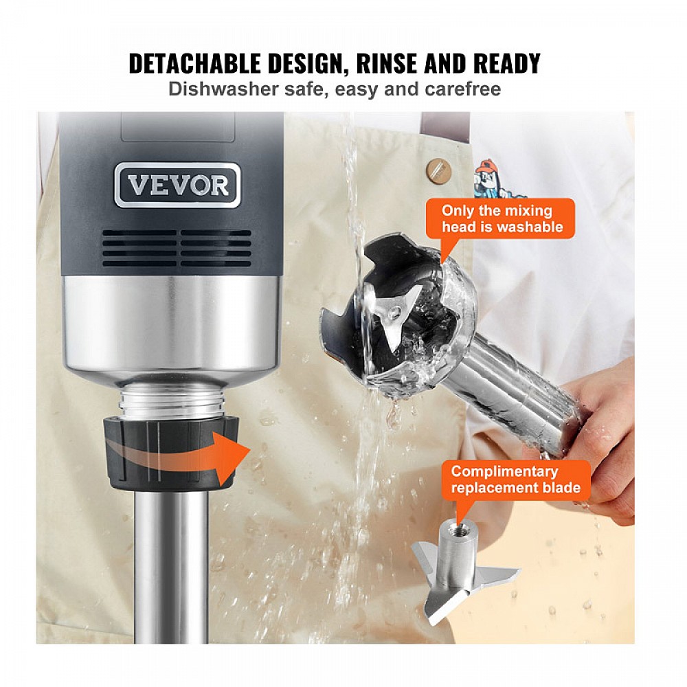 Ραβδομπλέντερ Χειρός με Άξονα 508 mm 500 W VEVOR ZXSCJBQYCBSDJYFXLV2 Ραβδομπλέντερ Χειρός με Άξονα 508 mm 500 W VEVOR ZXSCJBQYCBSDJYFXLV2