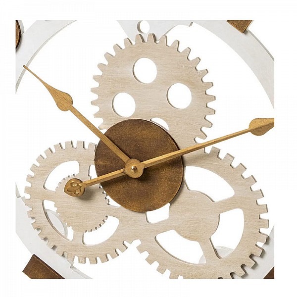 Ξύλινο Ρολόι Τοίχου 70 cm Bakaji 02838618