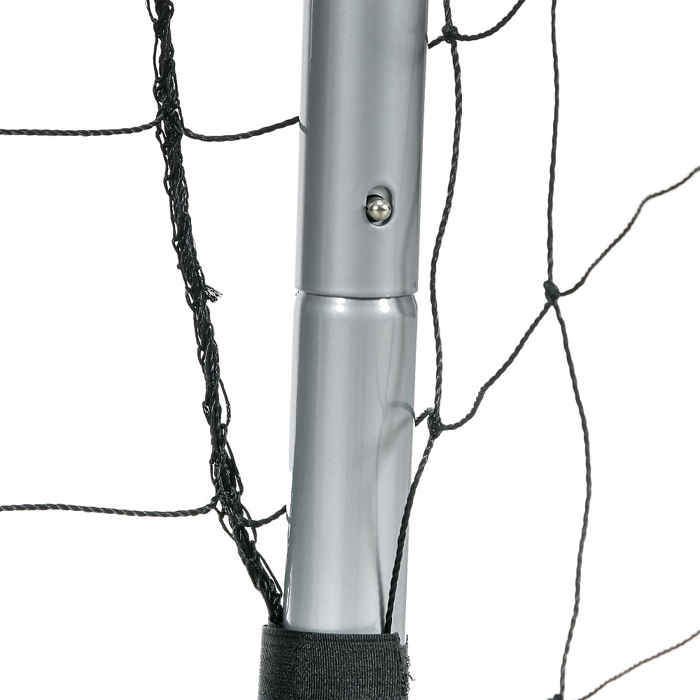 SPORTNOW Γκρι ποδοσφαιρικό γκολ 240x85x160 cm με βίδες και μανταλάκια που περιλαμβάνονται, σε PE και μέταλλο SPORTNOW Γκρι ποδοσφαιρικό γκολ 240x85x160 cm με βίδες και μανταλάκια που περιλαμβάνονται, σε PE και μέταλλο