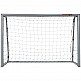 SPORTNOW Γκρι ποδοσφαιρικό γκολ 240x85x160 cm με βίδες και μανταλάκια που περιλαμβάνονται, σε PE και μέταλλο SPORTNOW Γκρι ποδοσφαιρικό γκολ 240x85x160 cm με βίδες και μανταλάκια που περιλαμβάνονται, σε PE και μέταλλο