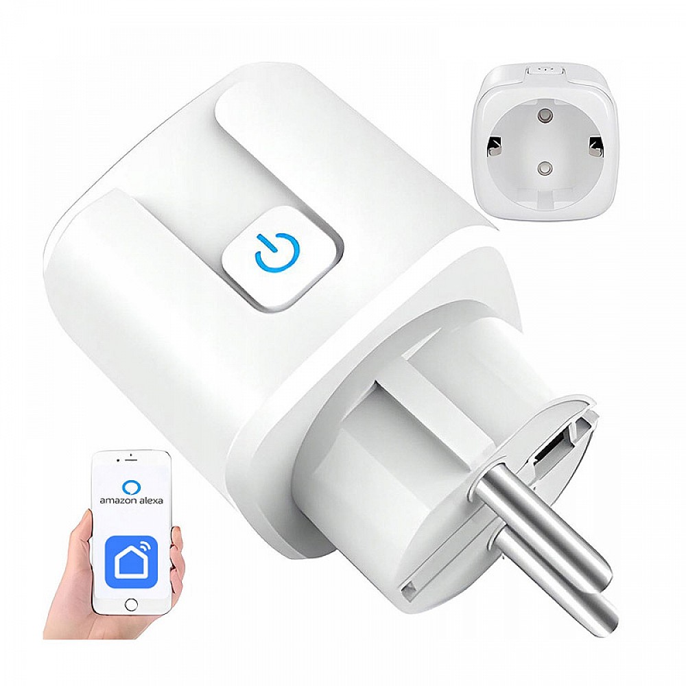 Μονή Εξωτερική Smart Πρίζα Ρεύματος WiFi 3680 W Verk Group 5907451341858 Μονή Εξωτερική Smart Πρίζα Ρεύματος WiFi 3680 W Verk Group 5907451341858