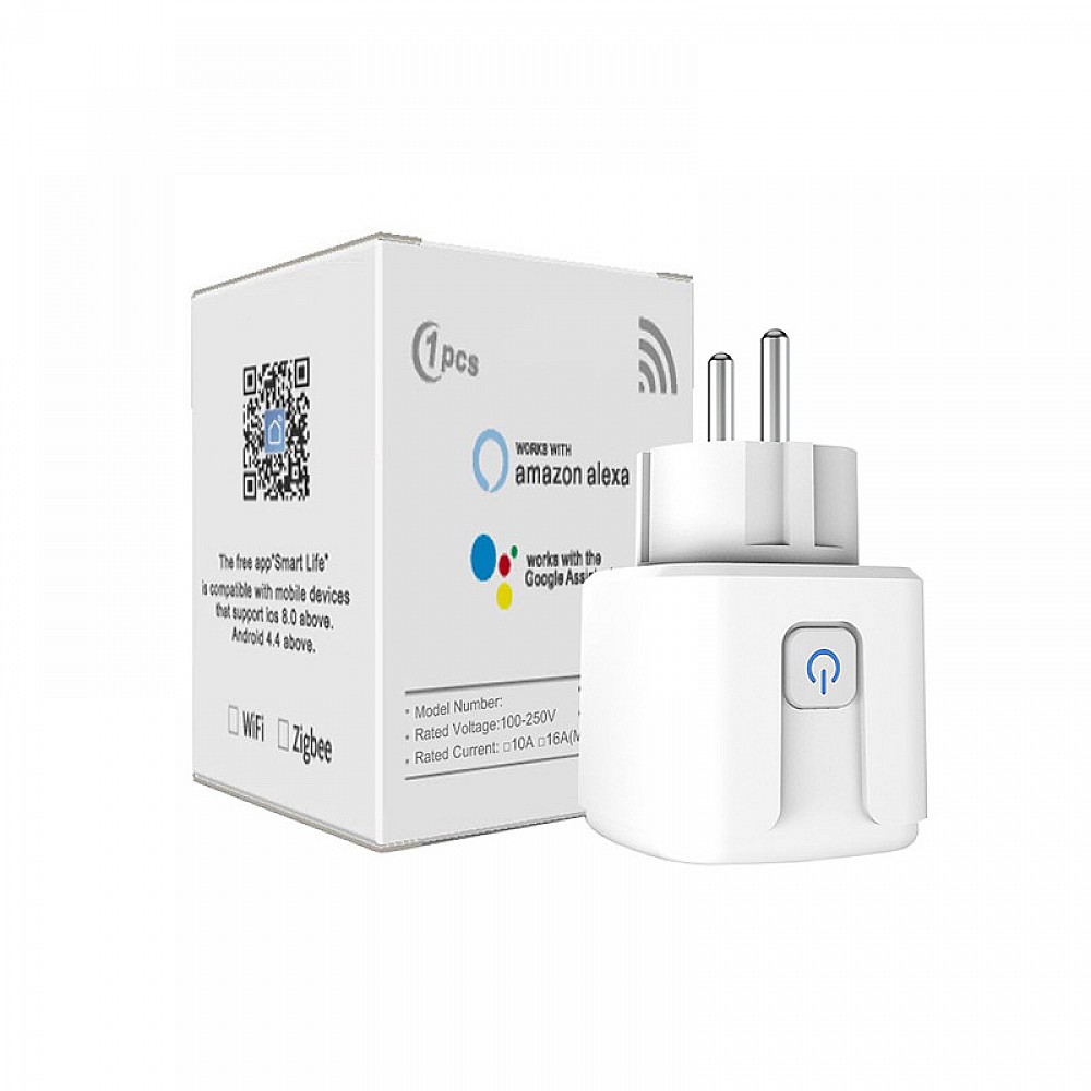 Μονή Εξωτερική Smart Πρίζα Ρεύματος WiFi 3680 W Verk Group 5907451341858 Μονή Εξωτερική Smart Πρίζα Ρεύματος WiFi 3680 W Verk Group 5907451341858