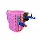 Κούπα Τύπου Lego Χρώματος Ροζ SPM BrickMug-Pink Κούπα Τύπου Lego Χρώματος Ροζ SPM BrickMug-Pink