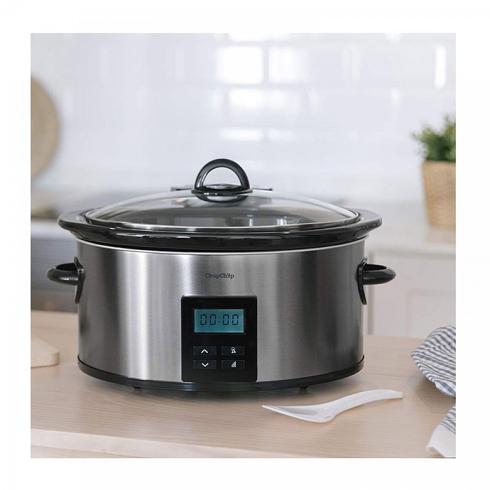 Ψηφιακή Κατσαρόλα 5.5 Lt με Γυάλινο Καπάκι Slow Cooker Cecotec Chup Chup Matic CEC-02031