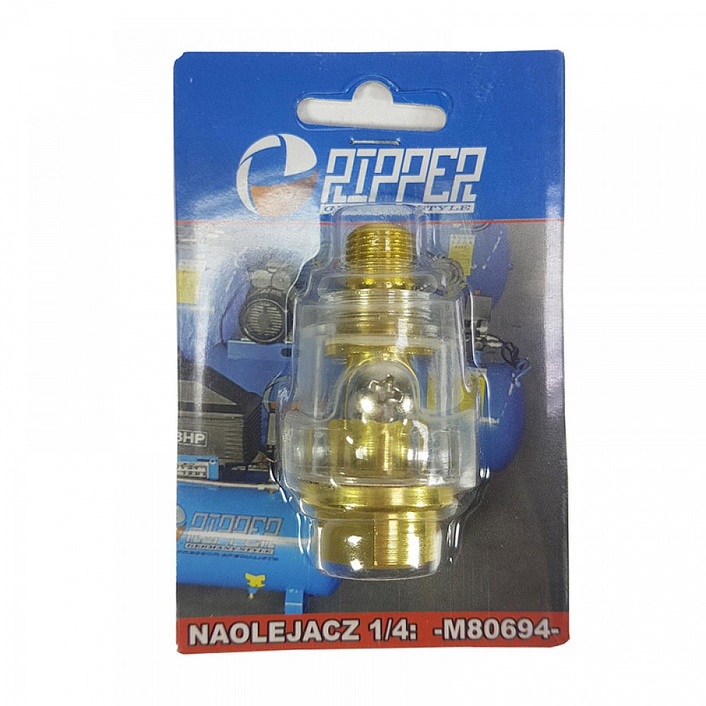 Μίνι Λιπαντήρας Πνευματικών Εργαλείων 1/4 " RIPPER M80694 Μίνι Λιπαντήρας Πνευματικών Εργαλείων 1/4 " RIPPER M80694