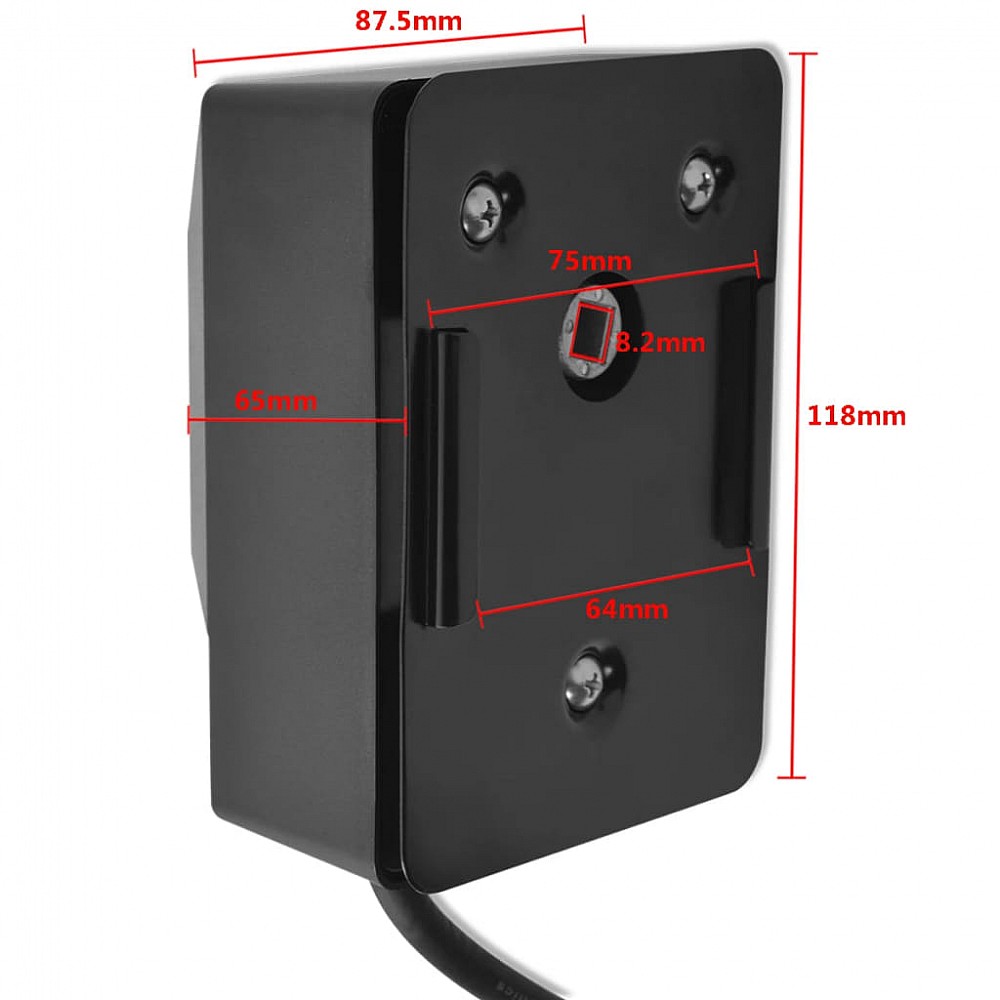 vidaXL Σούβλα Περιστρεφόμενη Μπάρμπεκιου με Μοτέρ για Σχάρα ή Φωτιά 42249