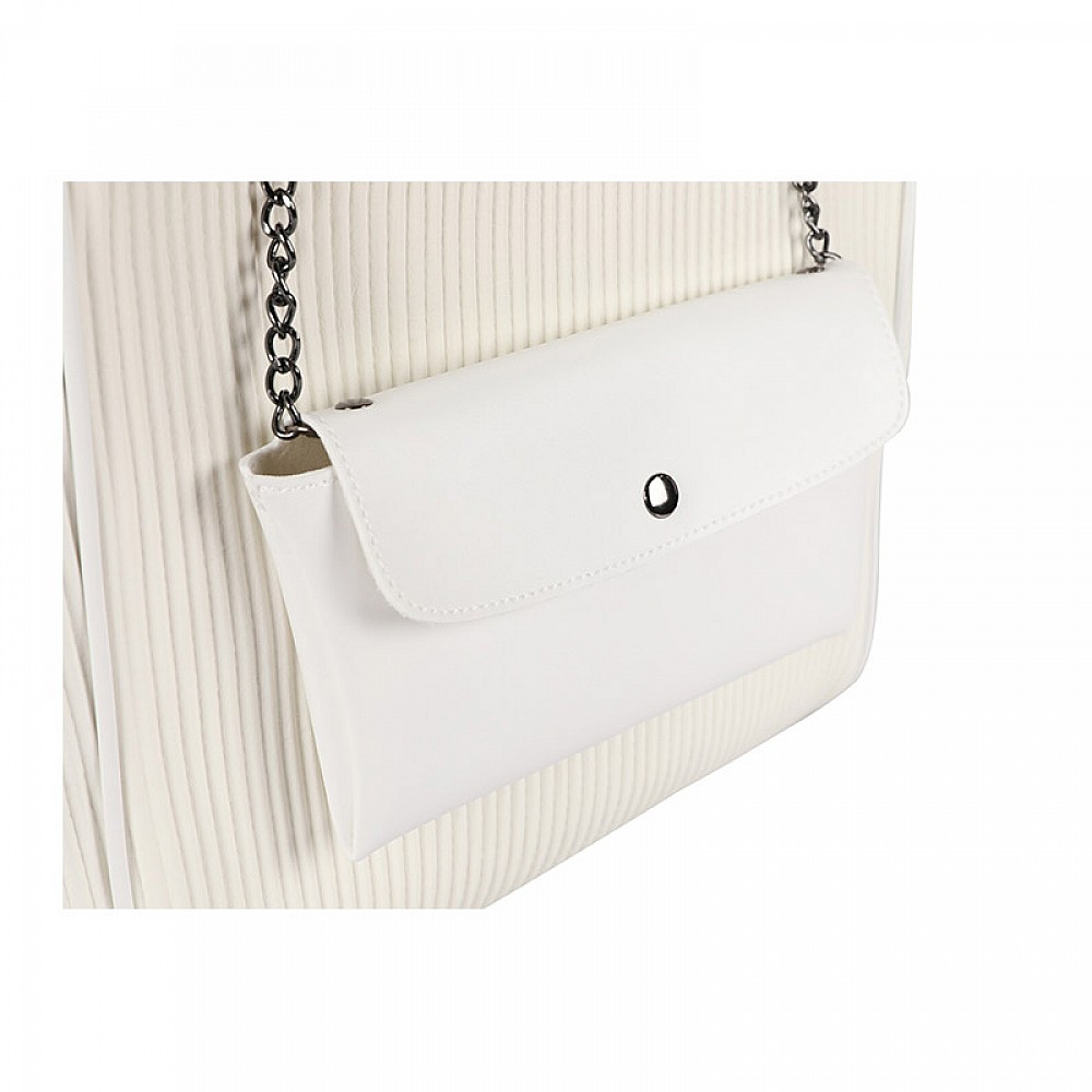 Γυναικεία Τσάντα Χειρός Χρώματος Λευκό Laura Ashley Relief Stick 651LAS1728 Γυναικεία Τσάντα Χειρός Χρώματος Λευκό Laura Ashley Relief Stick 651LAS1728