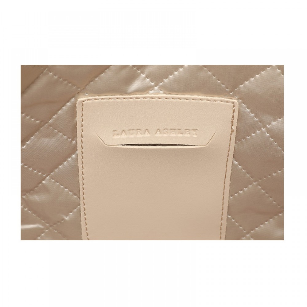 Γυναικεία Τσάντα Χειρός Χρώματος Μπεζ Laura Ashley Relief Quilted 651LAS1727 Γυναικεία Τσάντα Χειρός Χρώματος Μπεζ Laura Ashley Relief Quilted 651LAS1727