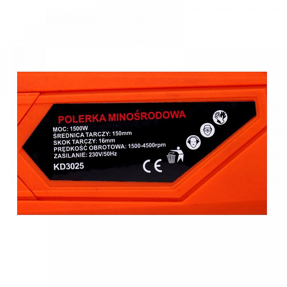 Ηλεκτρικός Έκκεντρος Αλοιφαδόρος 1500 W Kraft&Dele KD-3025 Ηλεκτρικός Έκκεντρος Αλοιφαδόρος 1500 W Kraft&Dele KD-3025