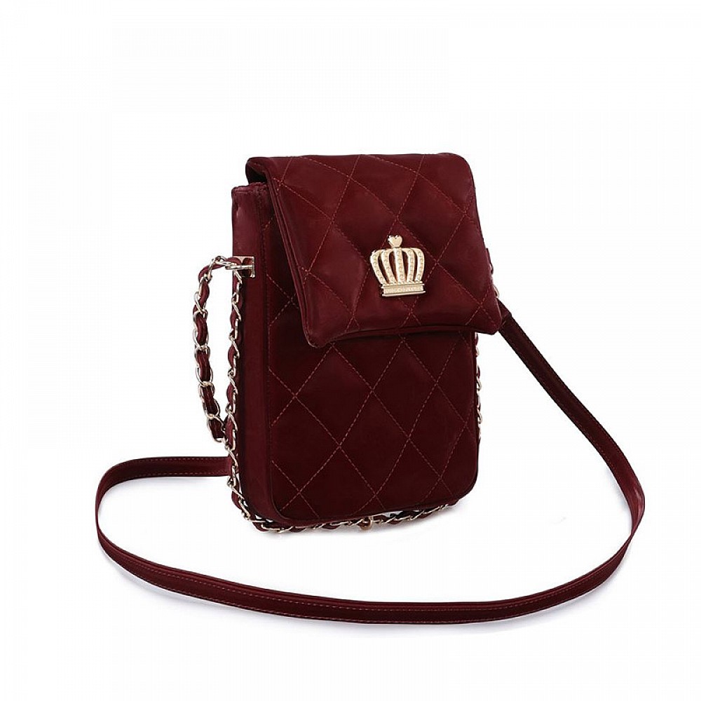 Γυναικεία Τσάντα Χιαστί Χρώματος Μπορντό Juicy Couture 352 673JCT1331 Γυναικεία Τσάντα Χιαστί Χρώματος Μπορντό Juicy Couture 352 673JCT1331