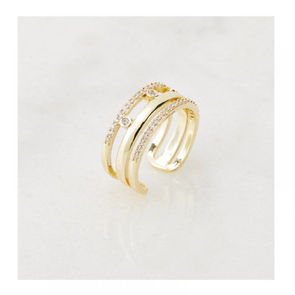 Δαχτυλίδι Alevine Jewellery Olivia με Πέτρες Ζιργκόν 8720604880038 Δαχτυλίδι Alevine Jewellery Olivia με Πέτρες Ζιργκόν 8720604880038