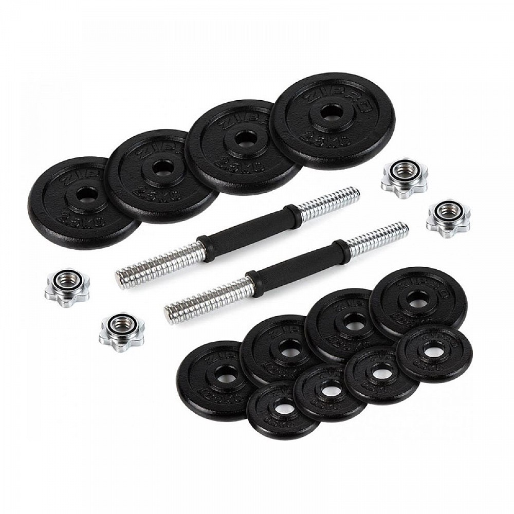 Σετ Ρυθμιζόμενων Αλτήρων 2 x 17 Kg Zipro 6413518 Σετ Ρυθμιζόμενων Αλτήρων 2 x 17 Kg Zipro 6413518