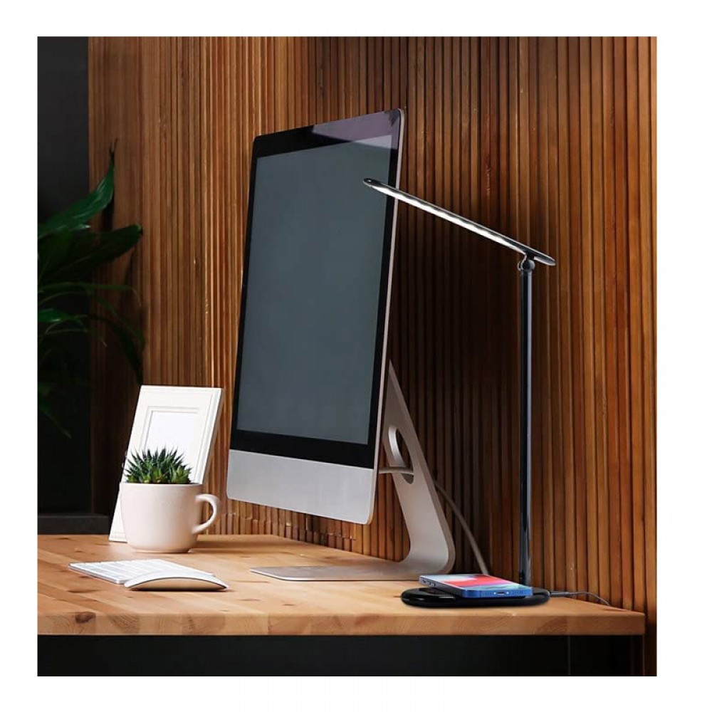 Λάμπα Γραφείου LED με Ασύρματη Φόρτιση Qi 10 W Dutch Originals 8720195382928 Λάμπα Γραφείου LED με Ασύρματη Φόρτιση Qi 10 W Dutch Originals 8720195382928