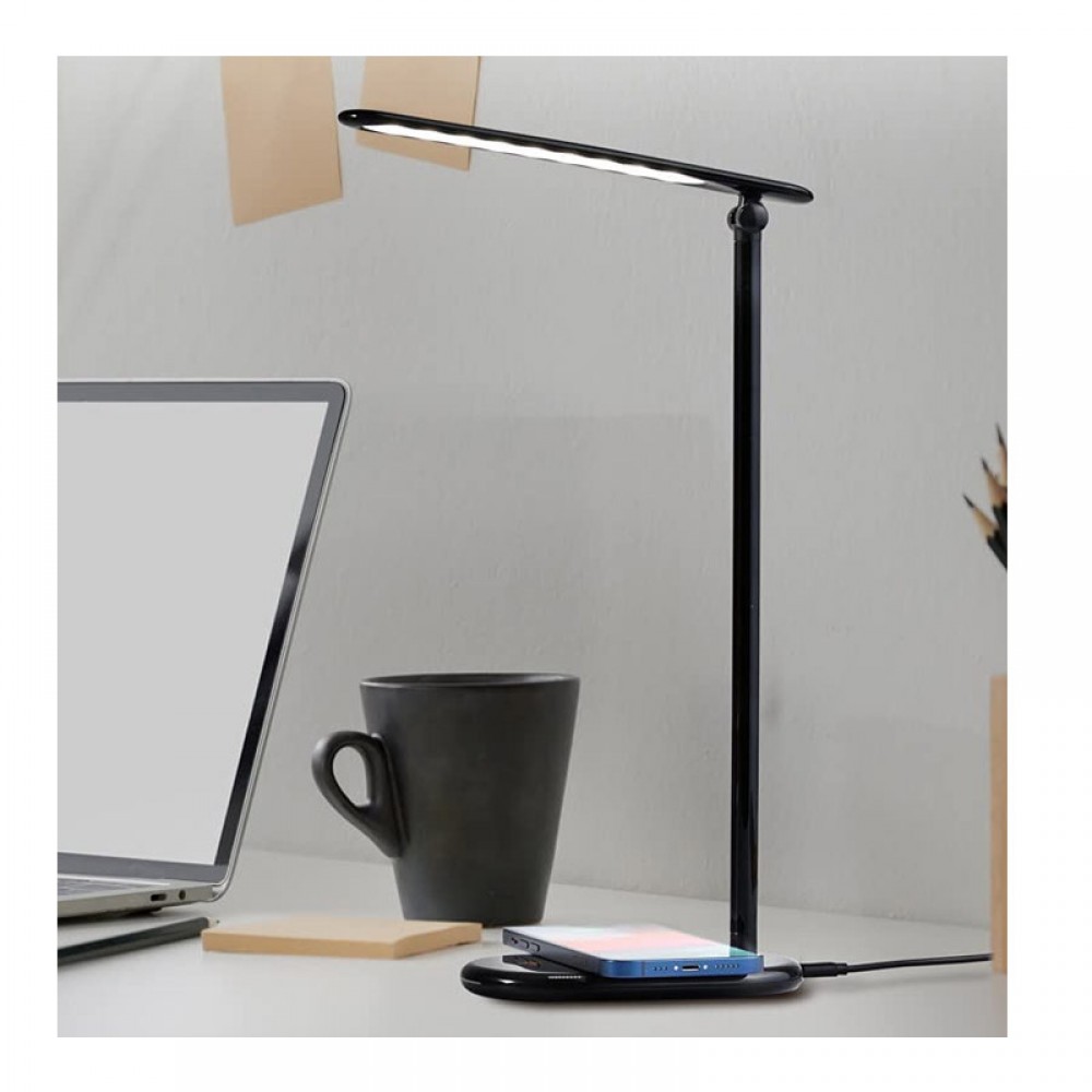 Λάμπα Γραφείου LED με Ασύρματη Φόρτιση Qi 10 W Dutch Originals 8720195382928 Λάμπα Γραφείου LED με Ασύρματη Φόρτιση Qi 10 W Dutch Originals 8720195382928