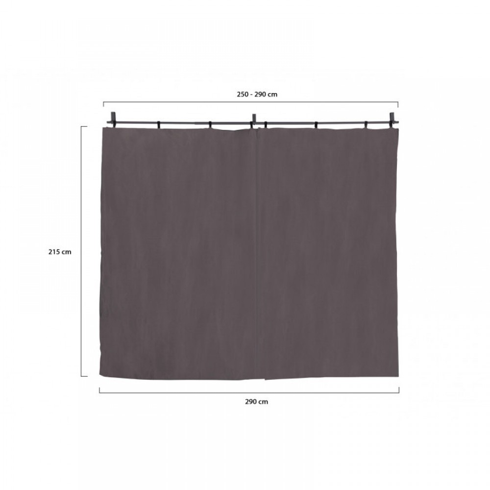 Κουρτίνα Πέργκολας με Ράγα 290 x 215 cm Inkazen 40031409 Κουρτίνα Πέργκολας με Ράγα 290 x 215 cm Inkazen 40031409