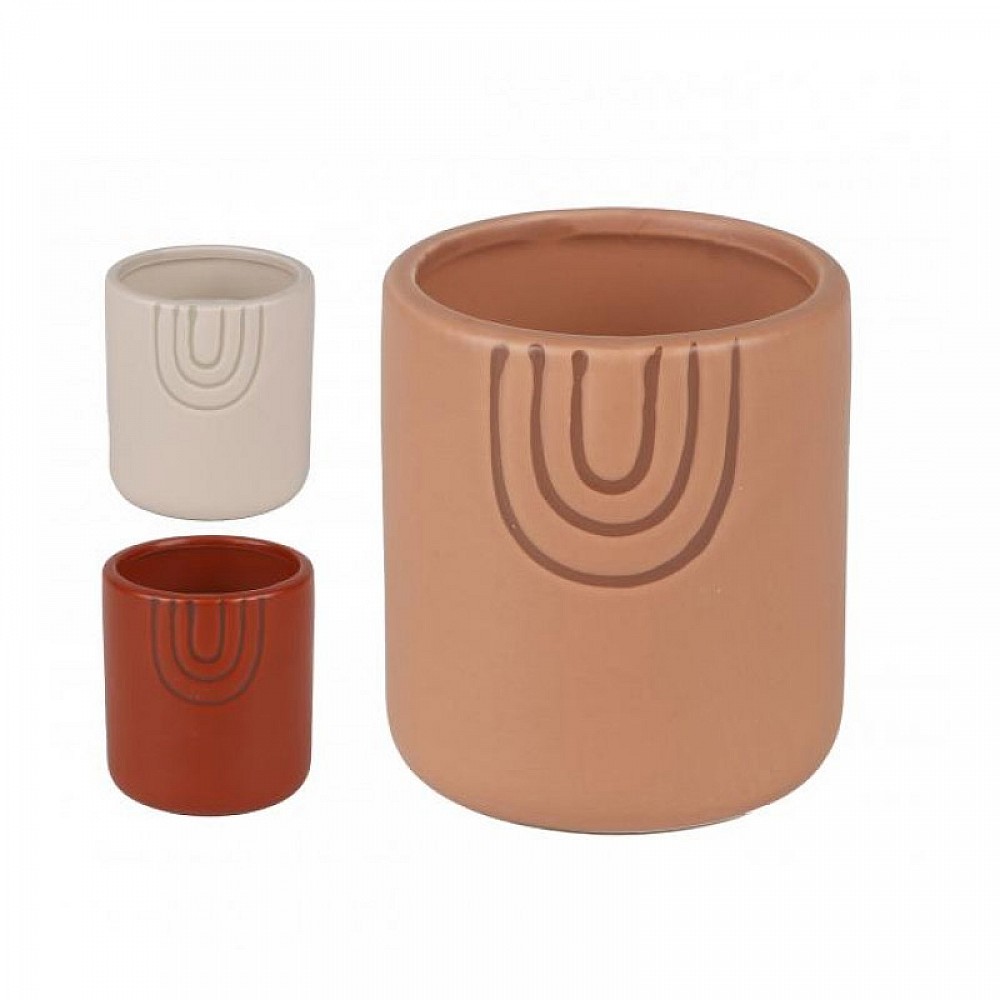 Κεραμικό Κηροπήγιο με Αρωματικό Κερί 9 x 10 cm Natural Living 31842 Κεραμικό Κηροπήγιο με Αρωματικό Κερί 9 x 10 cm Natural Living 31842