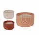 Κεραμικό Κηροπήγιο με Αρωματικό Κερί 12 x 7 cm Natural Living 31841 Κεραμικό Κηροπήγιο με Αρωματικό Κερί 12 x 7 cm Natural Living 31841