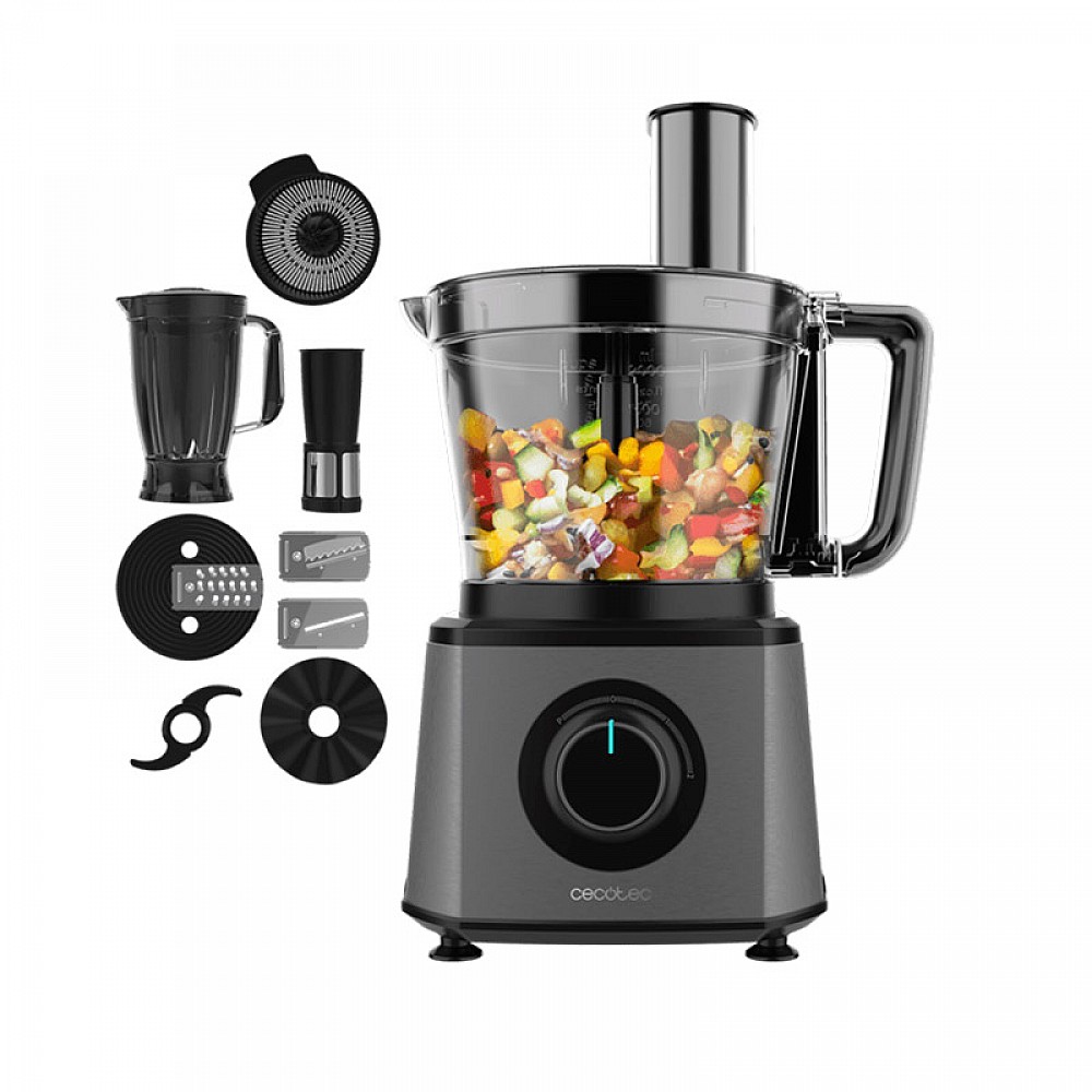 Επεξεργαστής Τροφίμων - Πολυμίξερ 2000 W Cecotec Paprika 2000 Full CEC-04361 Επεξεργαστής Τροφίμων - Πολυμίξερ 2000 W Cecotec Paprika 2000 Full CEC-04361