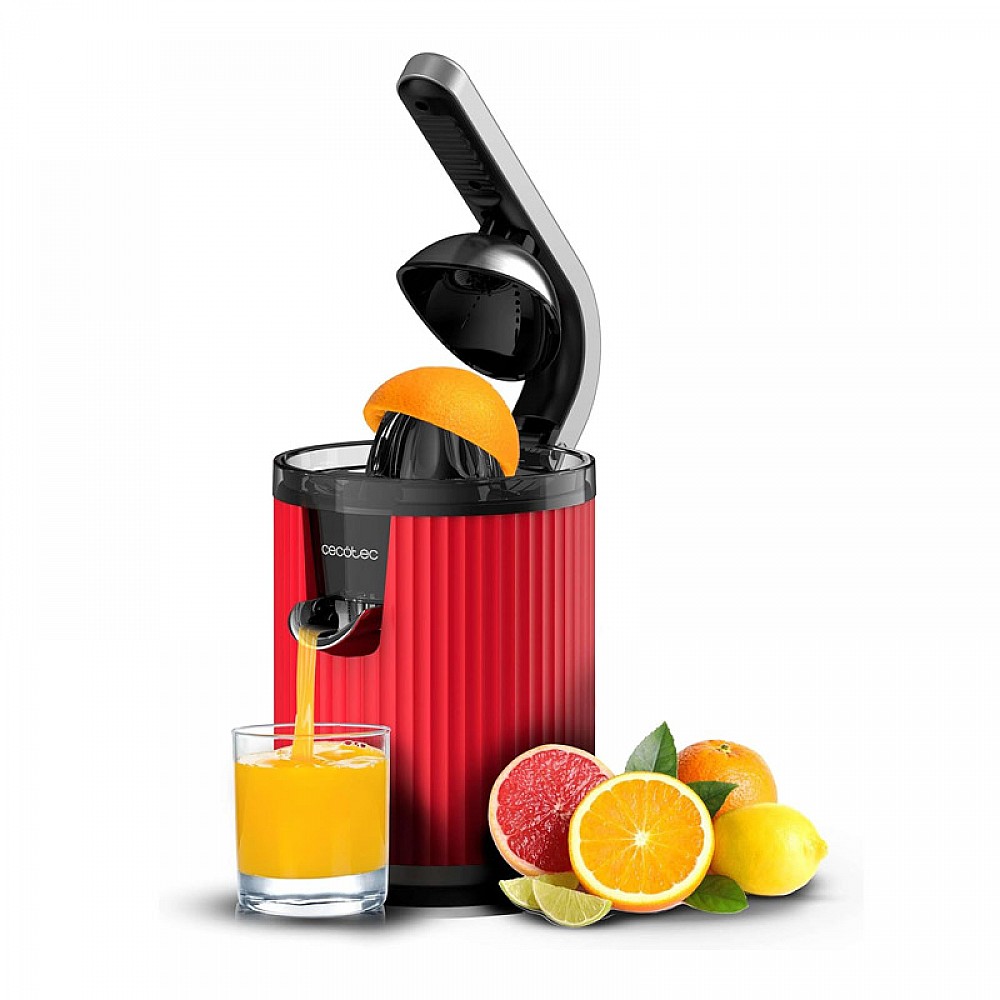 Ηλεκτρικός Στίφτης 600 W Cecotec Xqueeze RetroJuice 600 Red CEC-03899 Ηλεκτρικός Στίφτης 600 W Cecotec Xqueeze RetroJuice 600 Red CEC-03899