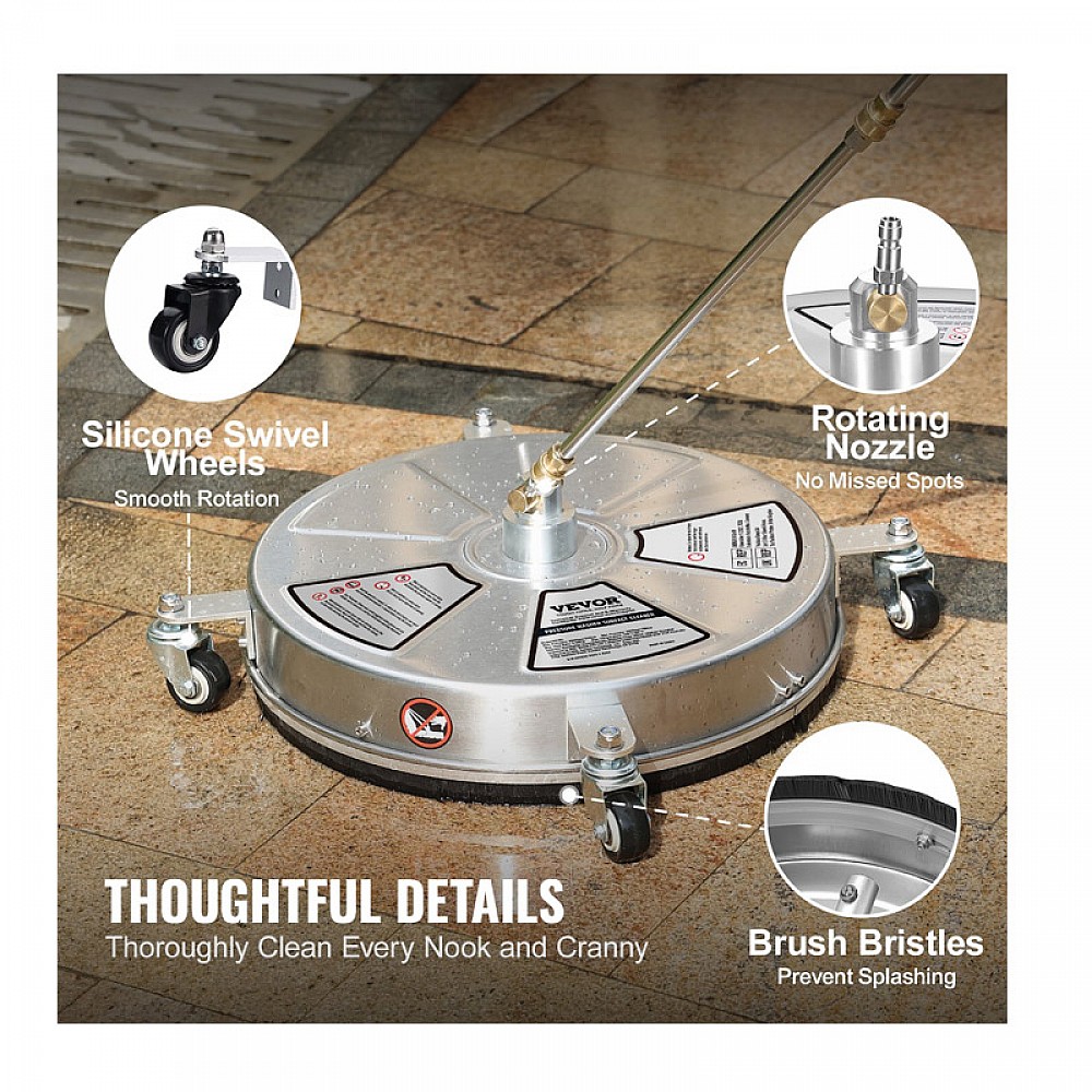 Καθαριστικό Μηχάνημα Επιφάνειας 4000 PSI 10.9 Lt/min VEVOR GYQXJBMQJQBXWXXFTV0 Καθαριστικό Μηχάνημα Επιφάνειας 4000 PSI 10.9 Lt/min VEVOR GYQXJBMQJQBXWXXFTV0