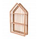 Επιτοίχια Ξύλινη Ραφιέρα με 2 Ράφια 42x12x66 cm Natural Living 225217 Επιτοίχια Ξύλινη Ραφιέρα με 2 Ράφια 42x12x66 cm Natural Living 225217
