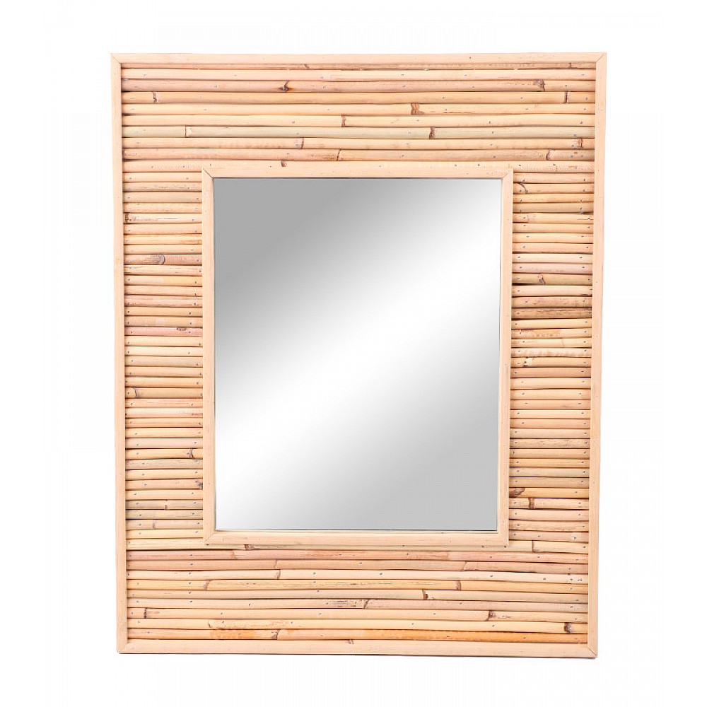 Καθρέφτης Τοίχου Ρατάν 45x55cm Natural Living 53464 Καθρέφτης Τοίχου Ρατάν 45x55cm Natural Living 53464