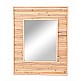 Καθρέφτης Τοίχου Ρατάν 45x55cm Natural Living 53464 Καθρέφτης Τοίχου Ρατάν 45x55cm Natural Living 53464