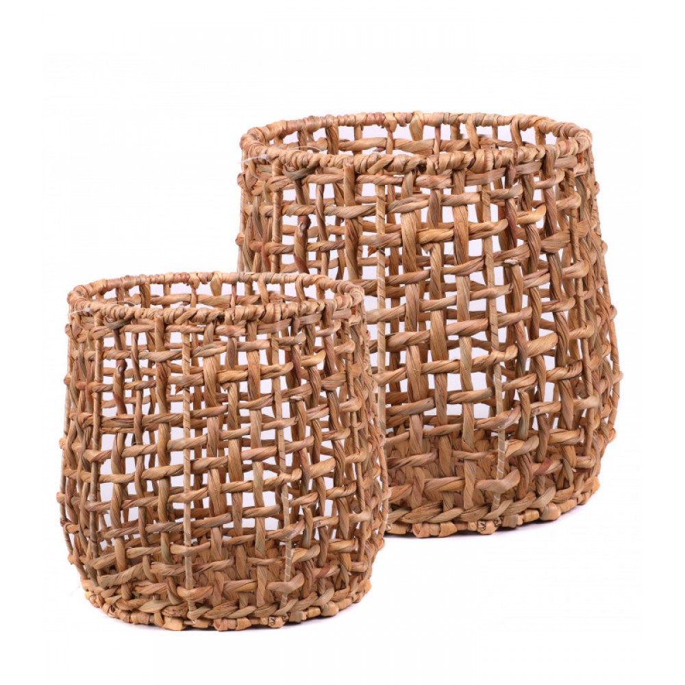 Σετ Καλάθια Αποθήκευσης 2 τμχ. 32x32x31cm / 29x29x28cm Natural Living 54638 Σετ Καλάθια Αποθήκευσης 2 τμχ. 32x32x31cm / 29x29x28cm Natural Living 54638