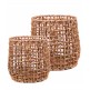 Σετ Καλάθια Αποθήκευσης 2 τμχ. 32x32x31cm / 29x29x28cm Natural Living 54638 Σετ Καλάθια Αποθήκευσης 2 τμχ. 32x32x31cm / 29x29x28cm Natural Living 54638