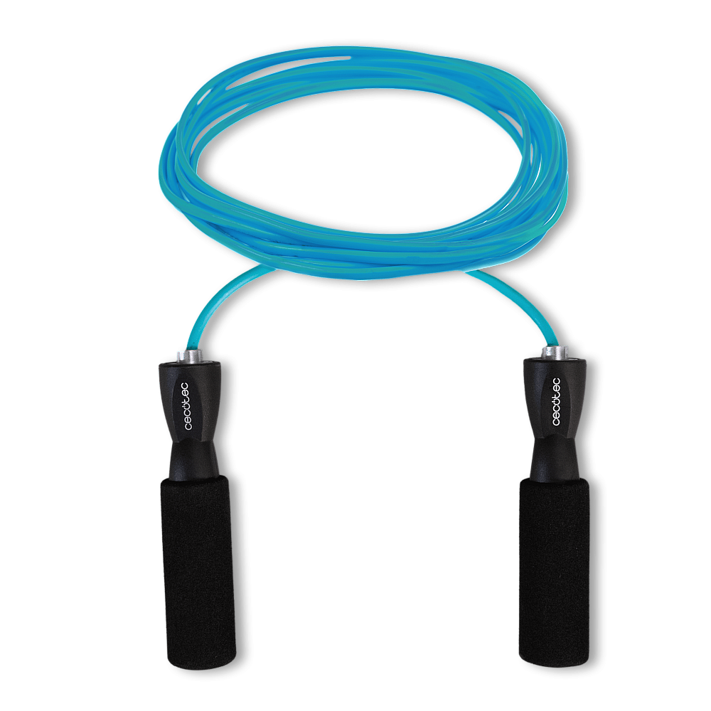 CECOTEC  Σχοινάκι Άσκησης DrumFit από PVC με Αντιολισθητικές Εργονομικές Λαβές και Σύστημα Ομαλής Κίνησης, 295 εκ.  CEC-07129