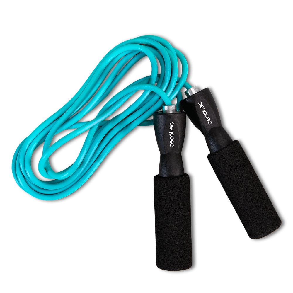 CECOTEC  Σχοινάκι Άσκησης DrumFit από PVC με Αντιολισθητικές Εργονομικές Λαβές και Σύστημα Ομαλής Κίνησης, 295 εκ.  CEC-07129