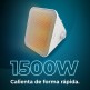 CECOTEC Θερμαντικό ReadyWarm 1500 Max Ceramic Design Λευκό με 1500 W, ρυθμιζόμενο θερμοστάτη και 3 λειτουργίες CEC-08270 CECOTEC Θερμαντικό ReadyWarm 1500 Max Ceramic Design Λευκό με 1500 W, ρυθμιζόμενο θερμοστάτη και 3 λειτουργίες CEC-08270