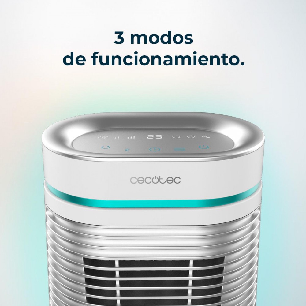 CECOTEC Κεραμικό Θερμαντικό ReadyWarm 1550 Max με 1500 W, Περιστροφή, Ψηφιακή Οθόνη, Ρυθμιζόμενο Θερμοστάτη & 3 Λειτουργίες - Λευκό CEC-08274 CECOTEC Κεραμικό Θερμαντικό ReadyWarm 1550 Max με 1500 W, Περιστροφή, Ψηφιακή Οθόνη, Ρυθμιζόμενο Θερμοστάτη & 3 Λειτουργίες - Λευκό CEC-08274