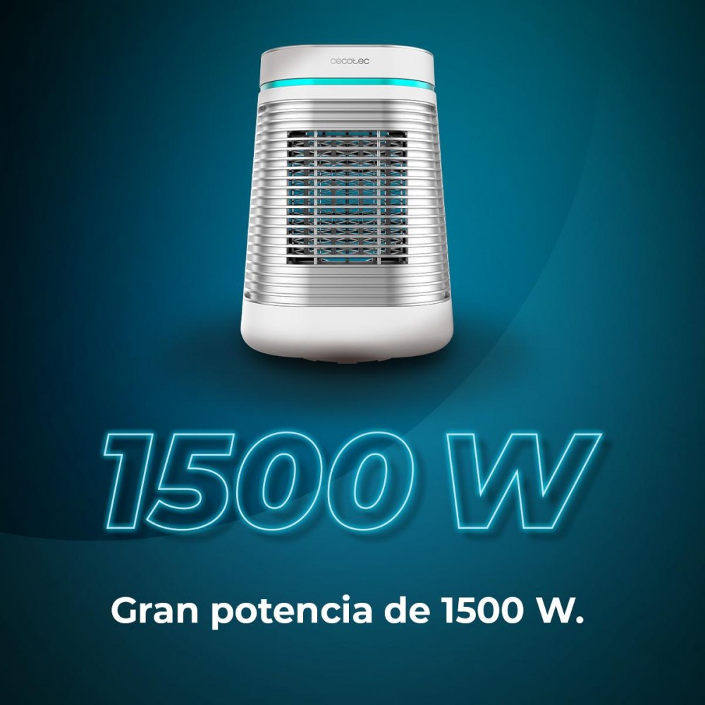 CECOTEC Κεραμικό Θερμαντικό ReadyWarm 1550 Max με 1500 W, Περιστροφή, Ψηφιακή Οθόνη, Ρυθμιζόμενο Θερμοστάτη & 3 Λειτουργίες - Λευκό CEC-08274 CECOTEC Κεραμικό Θερμαντικό ReadyWarm 1550 Max με 1500 W, Περιστροφή, Ψηφιακή Οθόνη, Ρυθμιζόμενο Θερμοστάτη & 3 Λειτουργίες - Λευκό CEC-08274