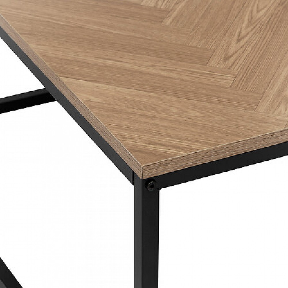 Τραπεζάκι Σαλονιού 80 x 80 x  40,5cm Φυσικό Ξύλο 193631 5Five Simply Smart