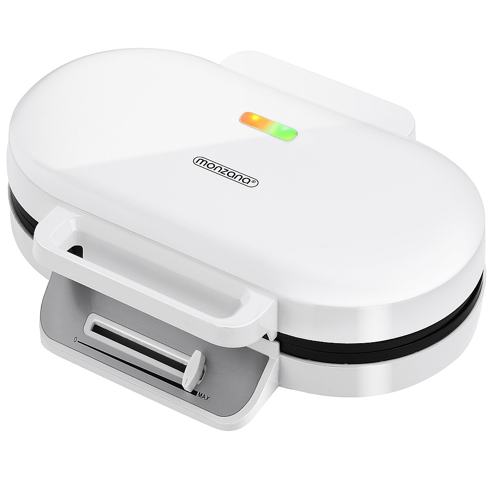 Monzana Βαφλιέρα Λευκή Διπλή Waffle Iron 1200W 107273 Monzana Βαφλιέρα Λευκή Διπλή Waffle Iron 1200W 107273