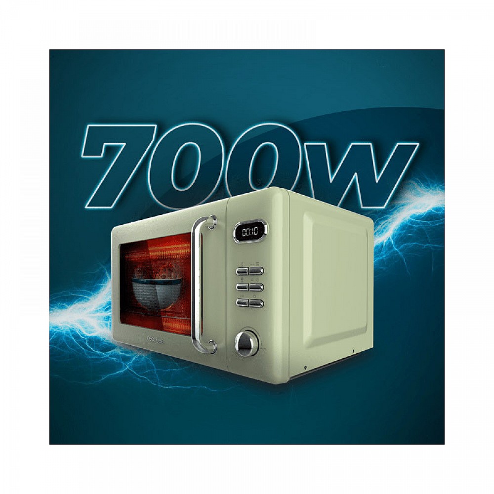 Ψηφιακός Φούρνος Μικροκυμάτων με Grill 20L Proclean 5110 Green 700W Πράσινο CEC-101132 Cecotec Ψηφιακός Φούρνος Μικροκυμάτων με Grill 20L Proclean 5110 Green 700W Πράσινο CEC-101132 Cecotec