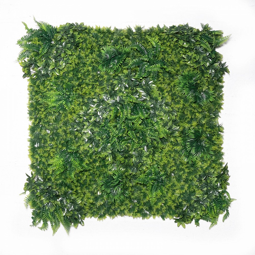 Supergreens Τεχνητή Φυλλωσιά Φίκος με Φτέρη "Fernifi" 100x100 εκ.