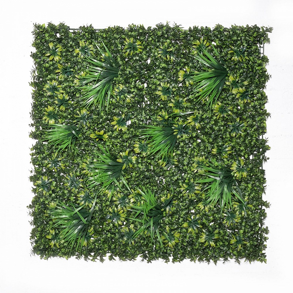 Supergreens Τεχνητή Φυλλωσιά Φίκος με Χορτάρι "HoppingGrass" 100x100 εκ.