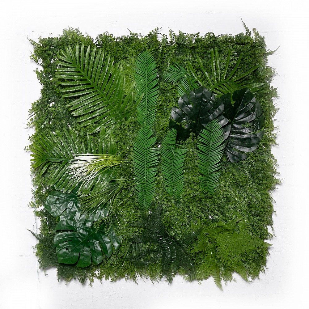 Supergreens Τεχνητή Φυλλωσιά Φτέρη με Φοίνικα "Hawaii" 100x100 εκ.