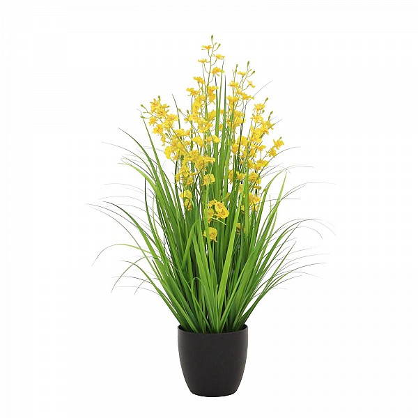 Supergreens Τεχνητό Φυτό Χορτάρι "Oncidium Nelly" 91 εκ.