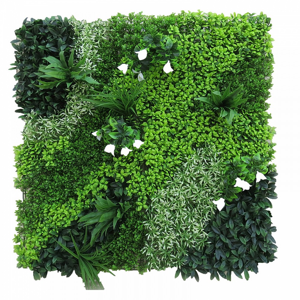 Supergreens Τεχνητή Φυλλωσιά Moss Τρίχρωμη 100x100 εκ.