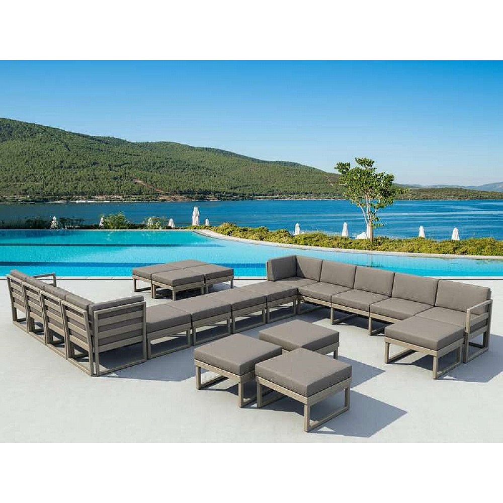 MYKONOS ΜΑΞΙΛΑΡΙ ΚΑΘΙΣΜΑΤΟΣ LIGHT BROWN