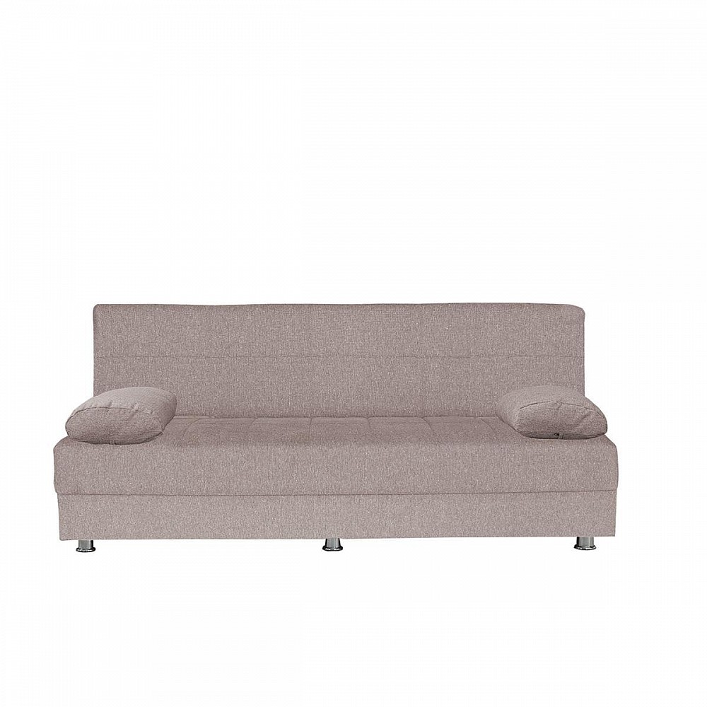 ArteLibre Καναπές Κρεβάτι Τριθέσιος LAURA Σάπιο Μήλο 190x75x80cm - inde.gr