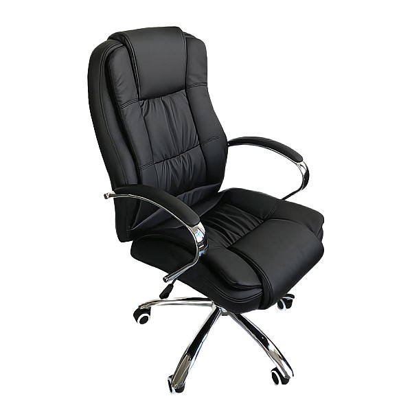 Καρέκλα Γραφείου DUNDEE Μαύρο PU 72x65x113-121cm