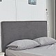 ArteLibre Κρεβάτι ArteLibre TULIP Σκούρο Γκρι 216x160x110cm (Στρώμα 150x200cm) - 14320022 - inde.gr